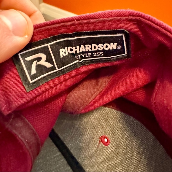 Order Of Man Maroon Mens SnapBack Trucker Hat. Gently Used - Picture 8 of 8